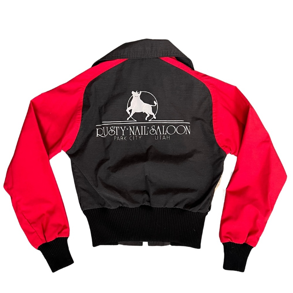 70s rare vintage Mother Karen’s Rusty Nail Saloon ski jacket